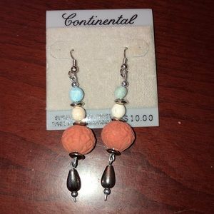 Vintage continental earrings